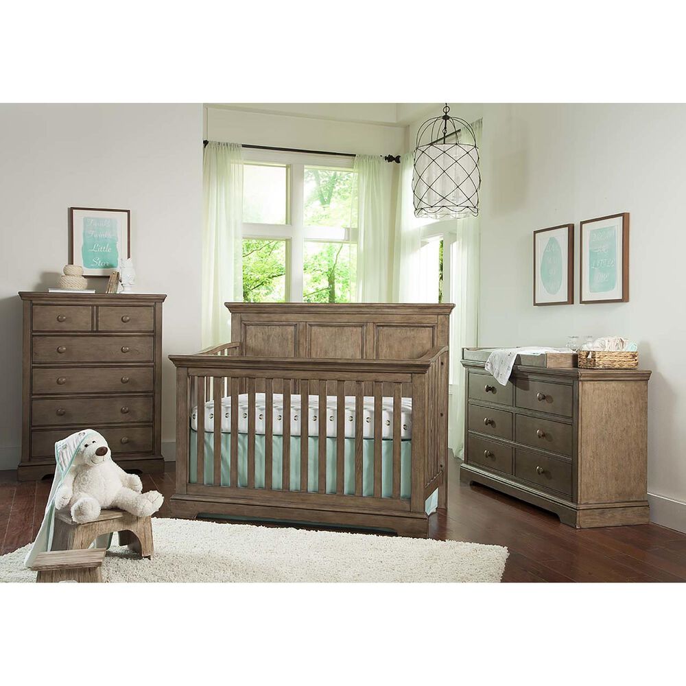 Eastern Shore Hanley Convertible Crib in Cashew, , large