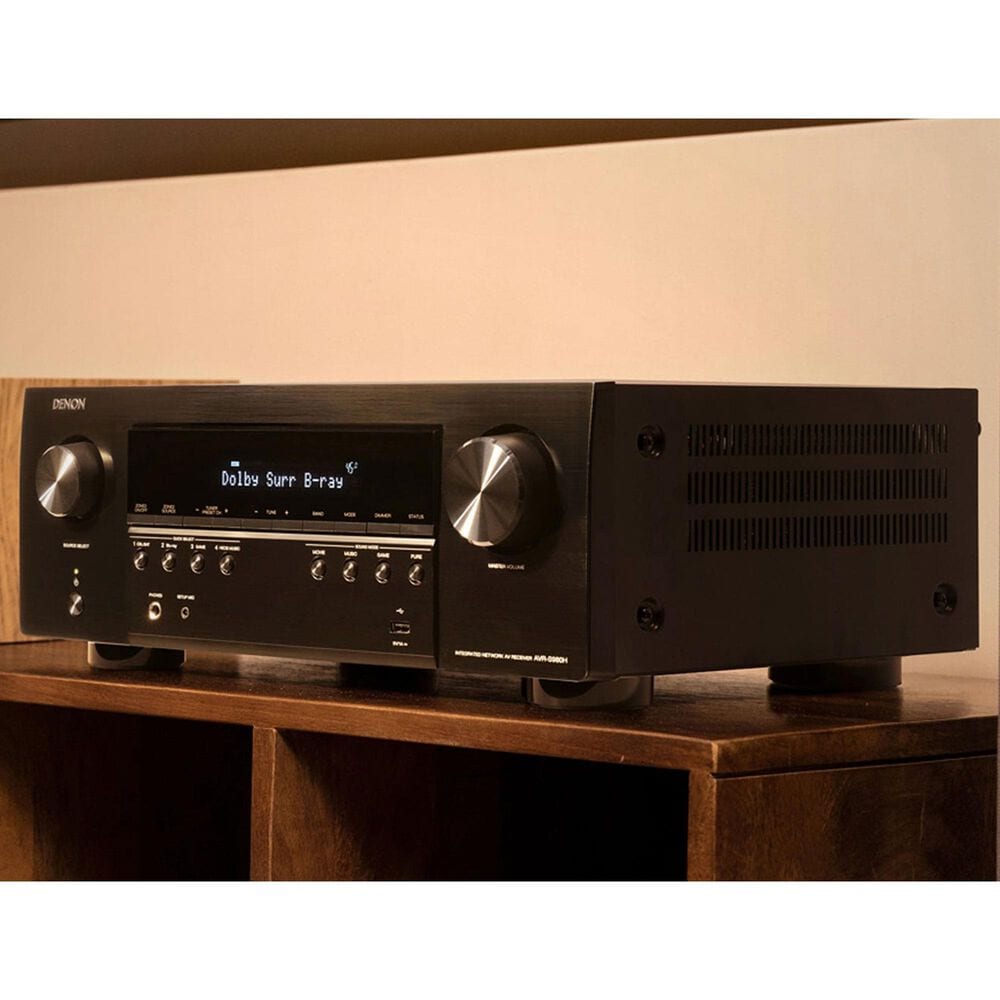 Denon 90W 7.2 Channels AV Receiver in Black, , large