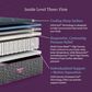 Beautyrest World Class Hybrid Level Three Firm Twin Mattress with Low Profile Box Spring, , large