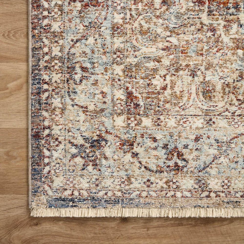 Loloi II Sorrento 6&#39;7&quot; x 9&#39;10&quot; Natural and Multicolor Area Rug, , large