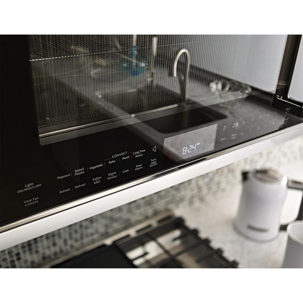 KitchenAid 1.9 Cu. Ft. Convection Microwave with High Speed Cooking in