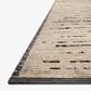 Amber Lewis x Loloi Briyana 2" x 3" Natural and Black Area Rug, , large