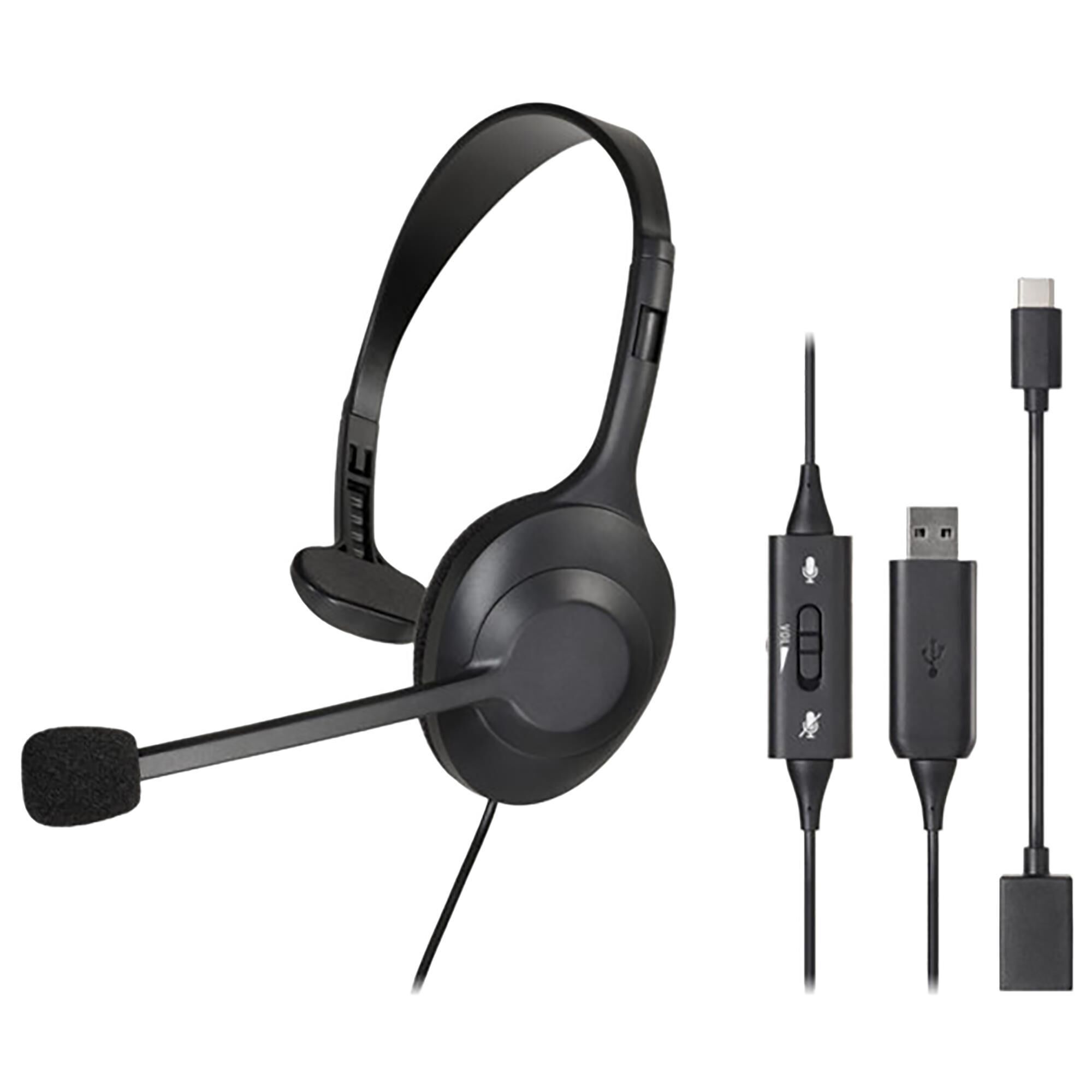 Audio-Technica Single Ear USB Headset 