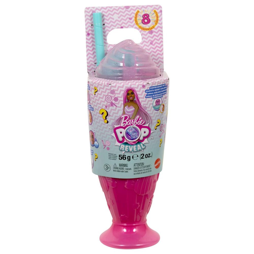 Barbie Pop Reveal Sweet Treat Series Doll and Accessory Set - Sweet Swirl in Pink, , large
