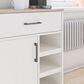 DHP Mirra Bar Cabinet in White, , large