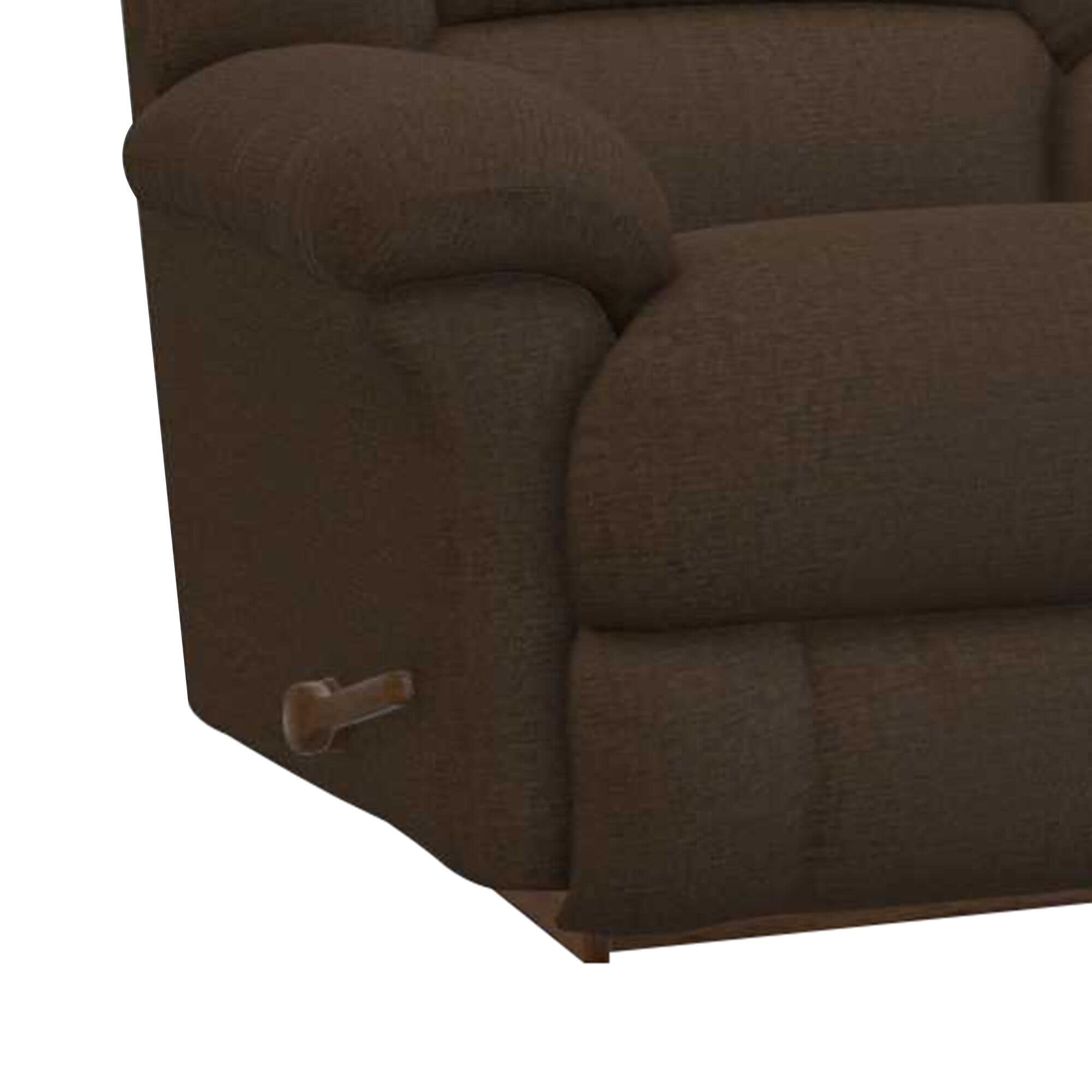 La Z Boy Randell Manual Rocker Recliner in Chocolate NFM