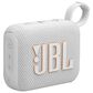 JBL Go 4 Portable Waterproof Bluetooth Speaker in White, , large