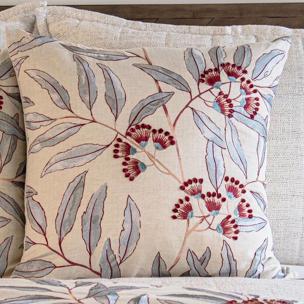Ann Gish Linenberry 24" x 24" Square Throw Pillow in Blue, , large