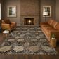 Dalyn Rug Company Aristo AR6 Black 3" x 5" Area Rug, , large