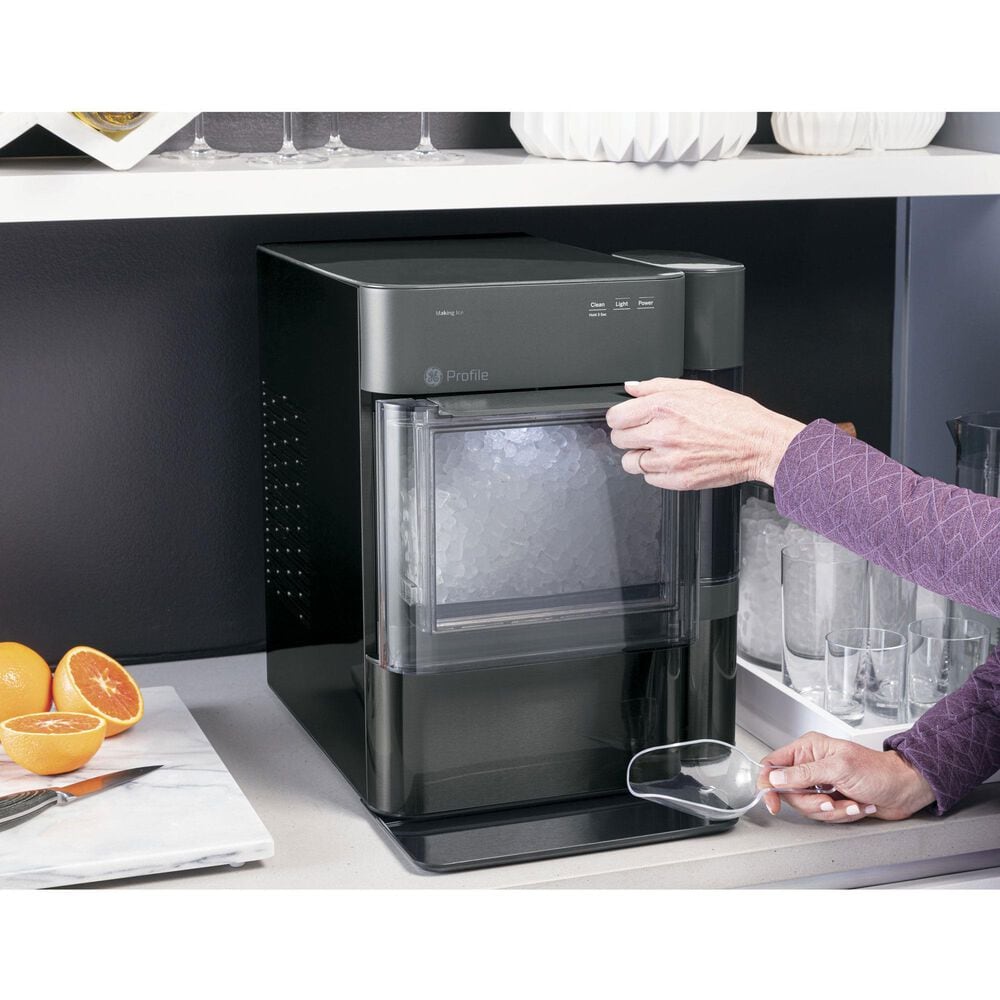 GE Profile Opal 2.0 Nugget Ice Maker in Black Stainless Steel, , large