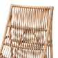Baxton Studio Genera Rattan Lounge Chair in Natural, , large