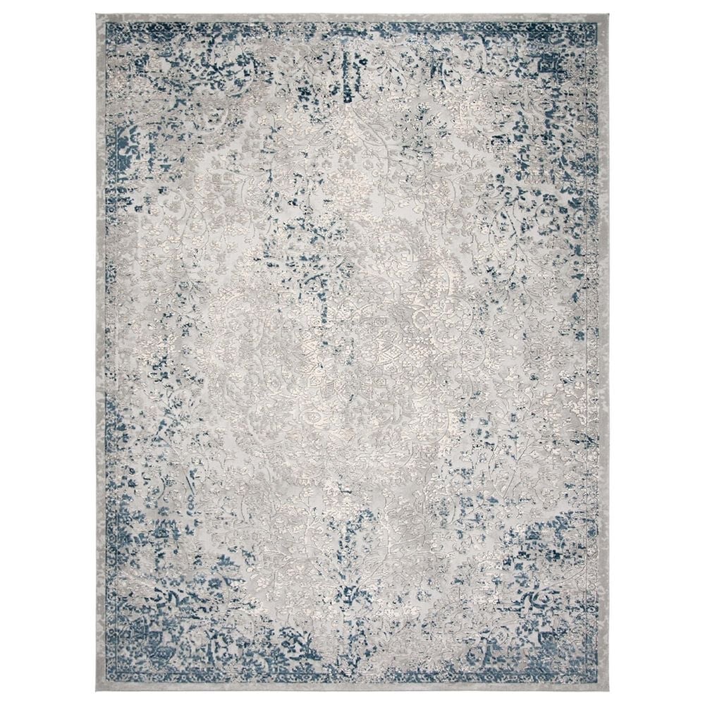 Safavieh Invista INV468F 9" x 12" Grey and Ivory Area Rug, , large