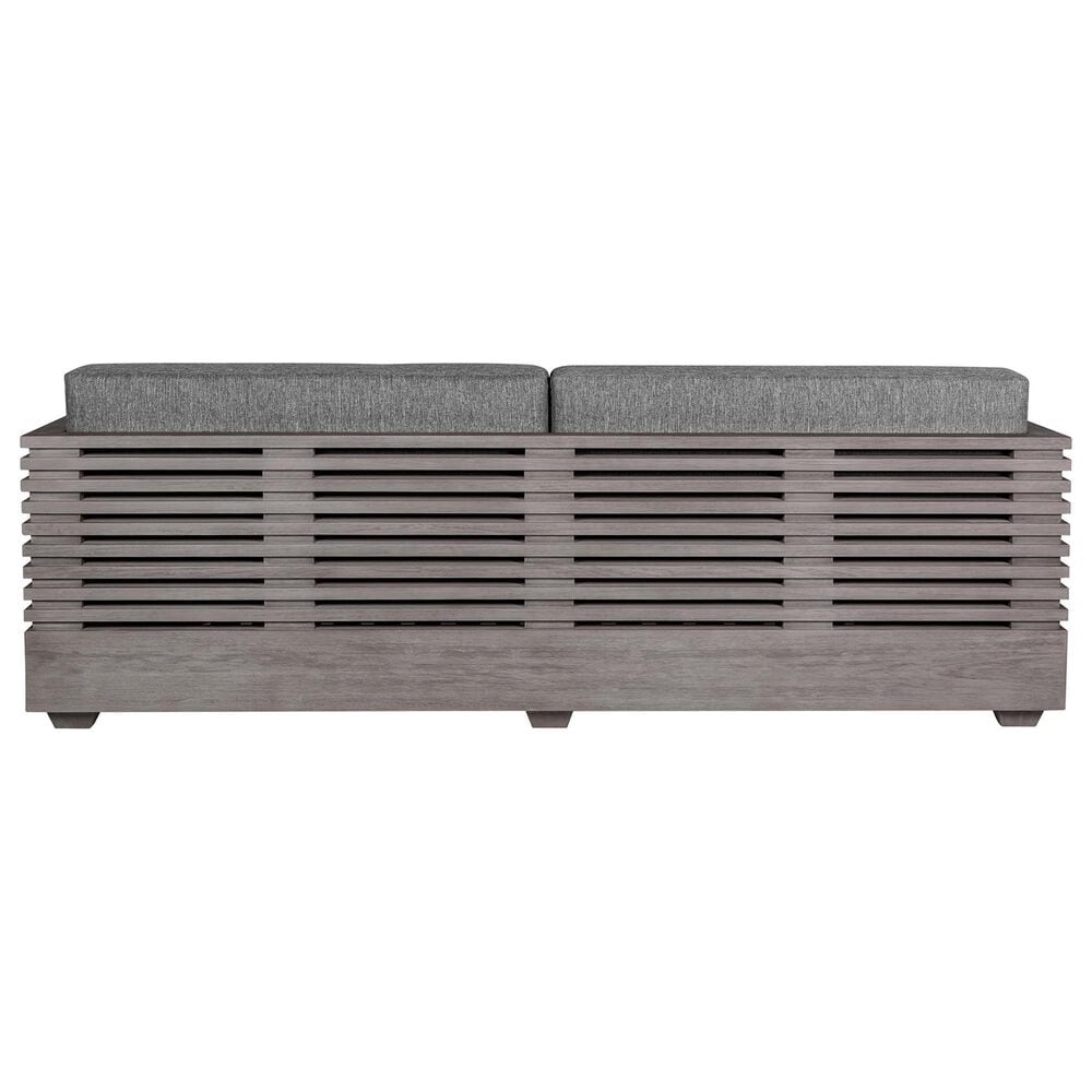Armen Living Vivid Patio Sofa in Light Gray, , large