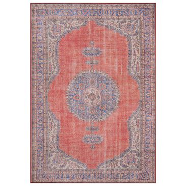 Momeni Afshar AFS-12 5" x 7"6" Red Area Rug, , large