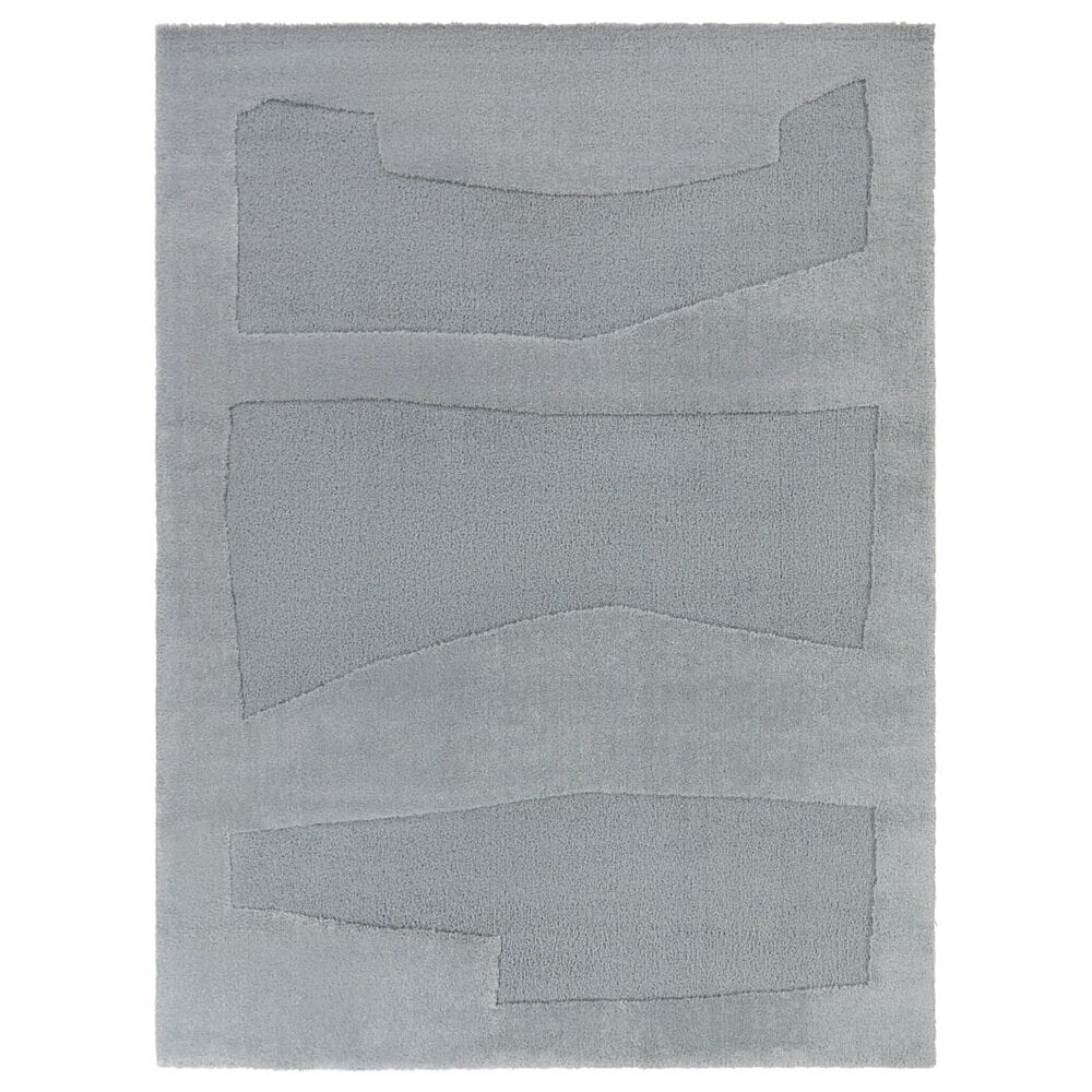 Balta Rugs Cocoon Rebek Teal 5"3" x 7" Area Rug, , large