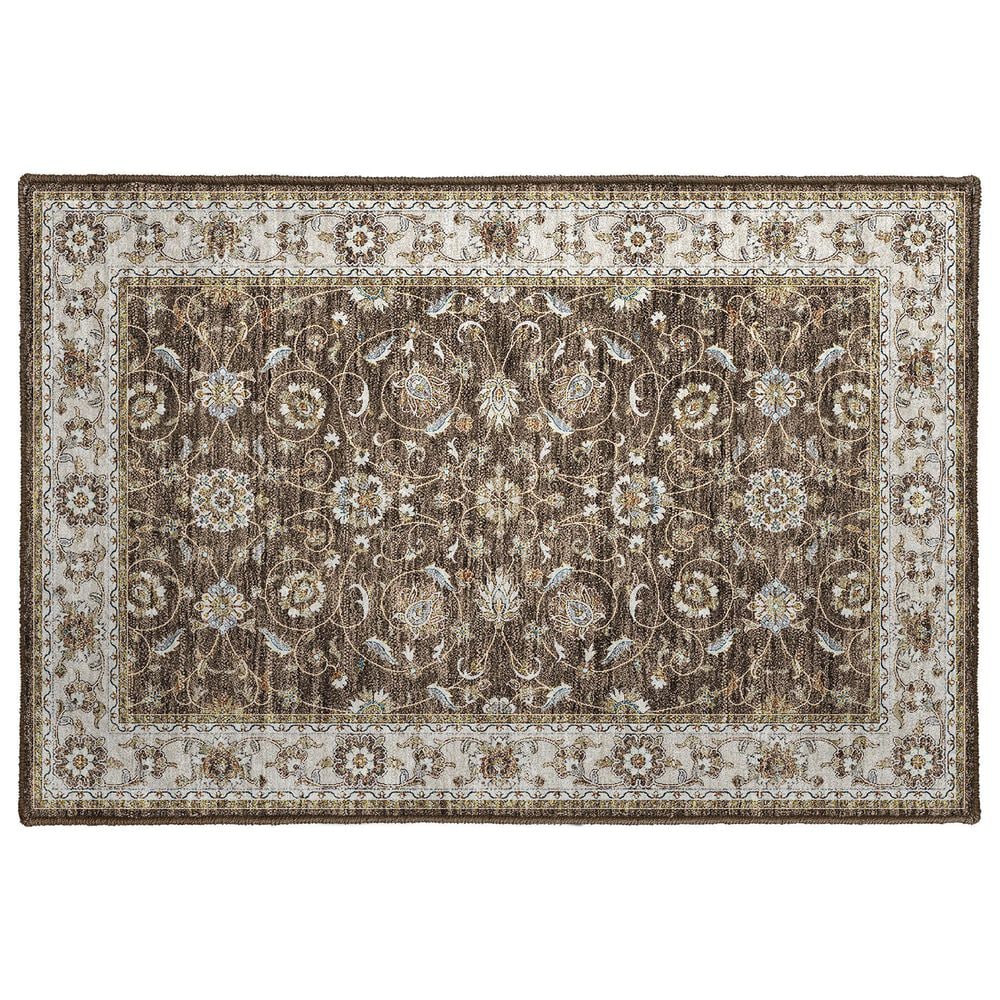 Dalyn Rug Company Hatay HY1 1"8" x 2"6" Chocolate Area Rug, , large