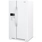 Whirlpool 24.6 Cu. Ft. 36" Wide Side-by-Side Refrigerator in White, , large
