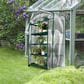 Timberlake 4-Tier Portable Greenhouse in Green, , large