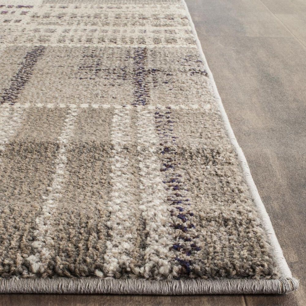 Safavieh Monaco MNC215G-3 3&#39; x 5&#39; Grey/Multi Area Rug, , large