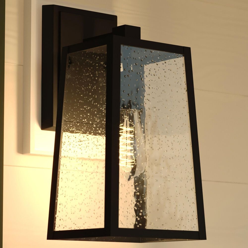 Vaxcel Sutton 1-Light Outdoor Wall Sconce in Matte Black, , large
