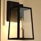 Vaxcel Sutton 1-Light Outdoor Wall Sconce in Matte Black, , large