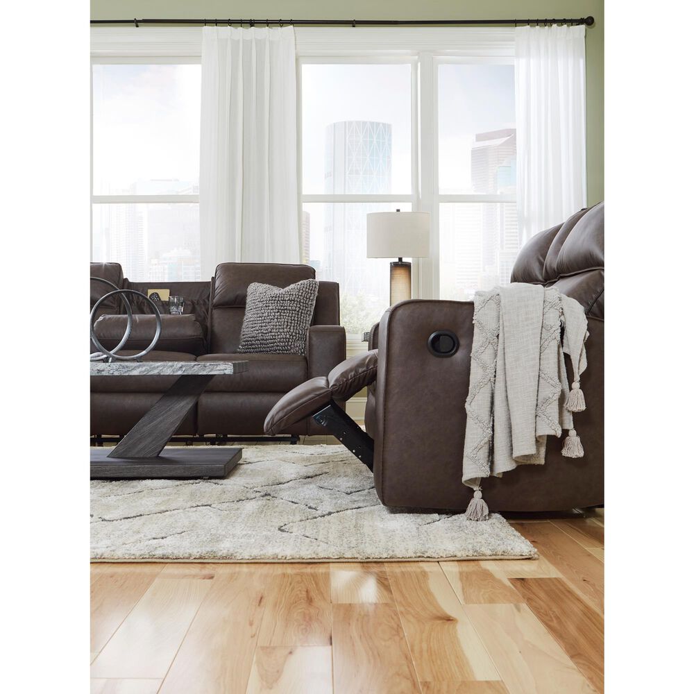 Ashley Lavenhorne Manual Sofa in Granite, , large
