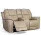 Flexsteel Crew Power Sofa and Loveseat Set in Pebble, , large