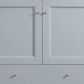 37B Claudine 36" Single Bathroom Vanity in Soft Blue with Glossy White Composite Stone Top and Backsplash, , large