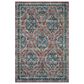 Rifle Paper Co Crafted by Cloth and Company Courtyard 5" x 7"6" Chateau Red Area Rug, , large
