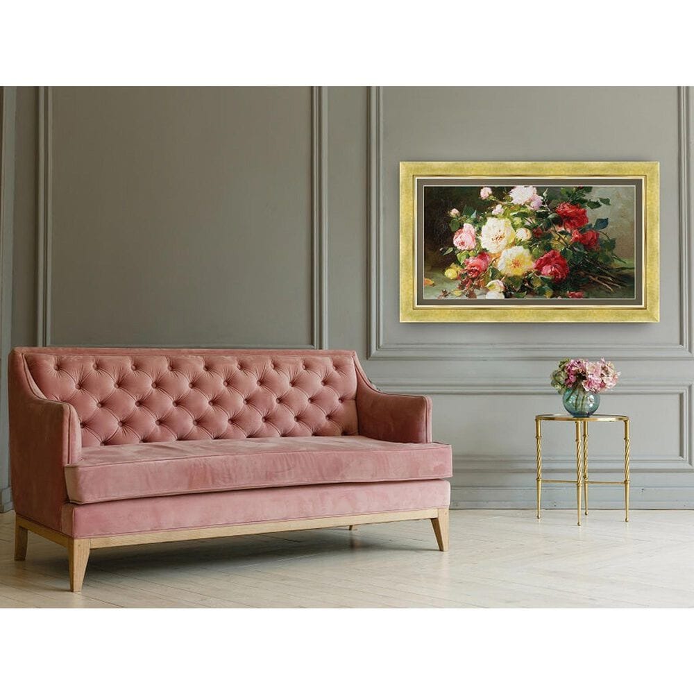 Deco TV Frames Premiere 75" Frame Bezel for Samsung the Frame TV in Contemporary Gold, , large