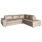 Chateau d"Ax 2-Piece Leather Sectional in Taupe, , large