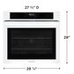 Frigidaire 30" Single Wall Oven with Air Fry in White, , large