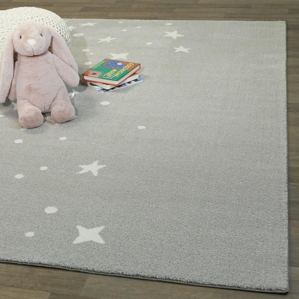 Balta Rugs Starlight 5&#39;3&quot; x 7&#39; Grey Kids Area Rug, , large