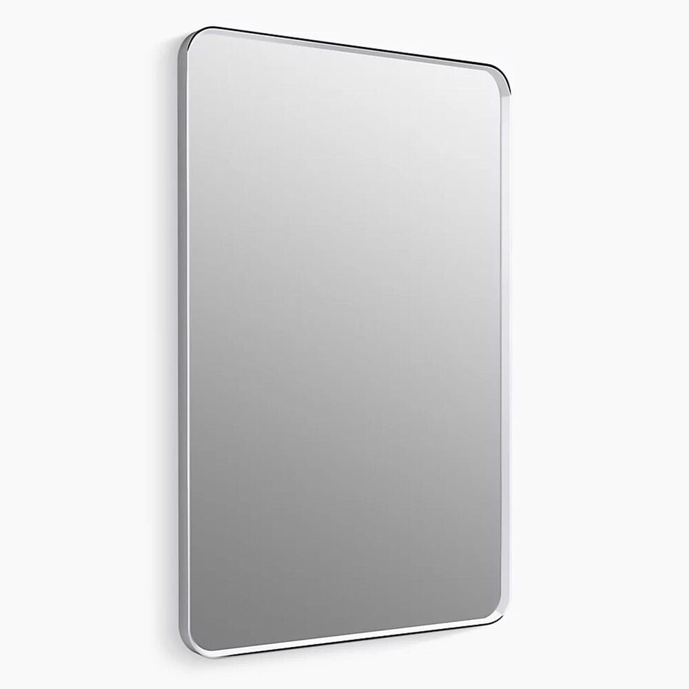 Kohler Essential 30" x 45" Rectangular Framed Mirror in Polished Chrome, , large
