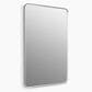 Kohler Essential 30" x 45" Rectangular Framed Mirror in Polished Chrome, , large