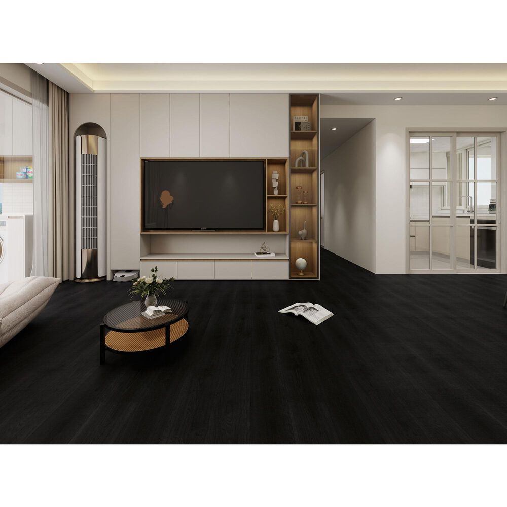 Create Flooring Earth Delights Black Oak 9" x 48" Luxury Vinyl Plank, , large