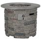 Noble House Seastar Fire Pit in Natural Stone and Grey, , large