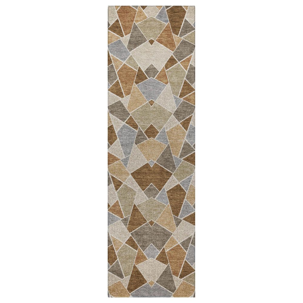 Dalyn Rug Company Kenner KN8 Chocolate 2"3" x 7"6" Runner, , large