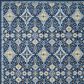 Safavieh Evoke EVK224A 10" x 14" Royal and Ivory Area Rug, , large