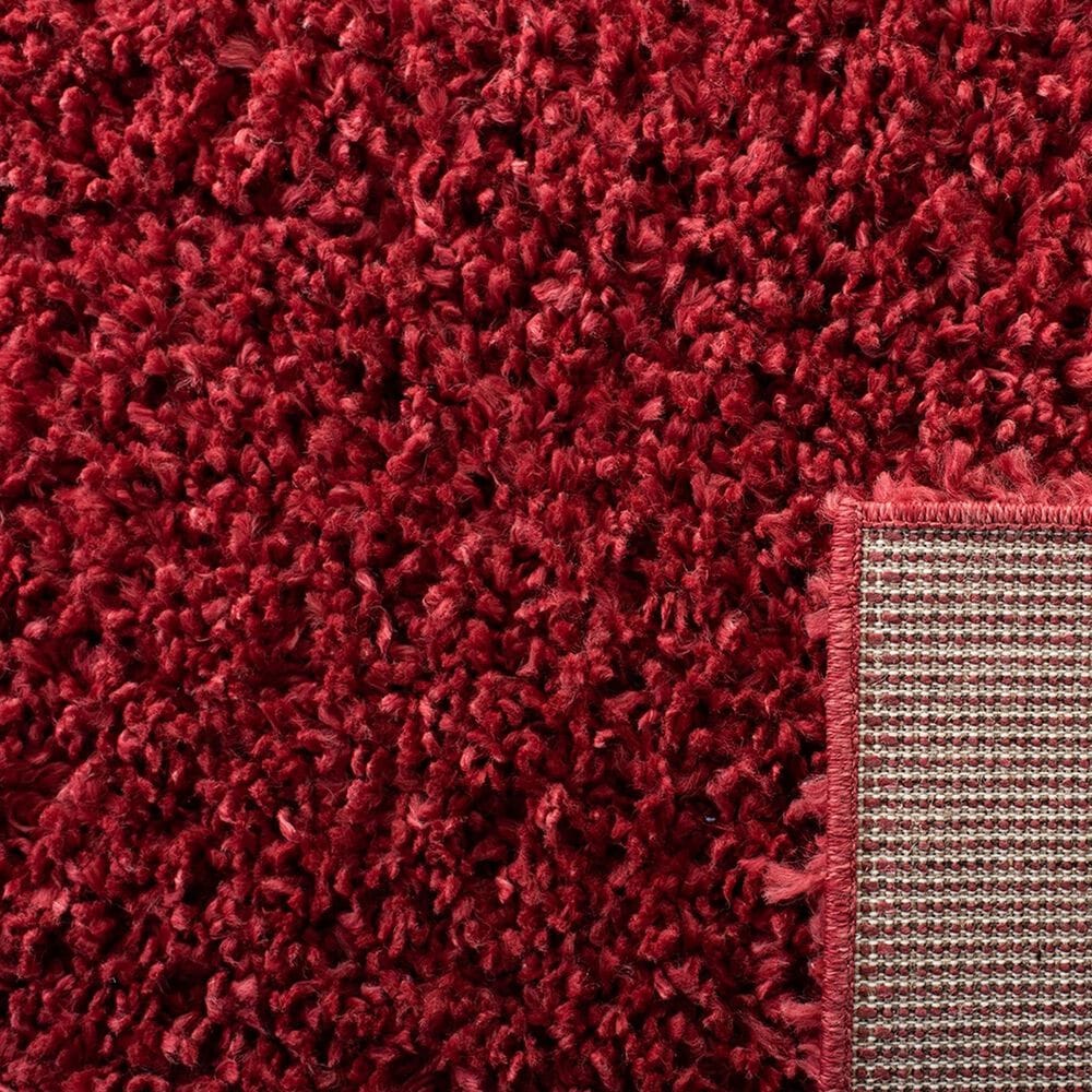 Safavieh August Shag 5&#39;3&quot; x 7&#39;6&quot; Red Area Rug, , large
