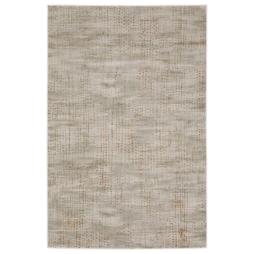 Oriental Weavers Mallory Grey and Gold 3"3" x 5" Area Rug, , large
