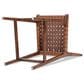 Jennifer Taylor Home Andre 26" Counter Stool with Pecan Brown Cushion in Natural Brown, , large