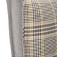 Vista Haus Newport Leeds 17" x 17" Square Throw Pillow in Dove, , large