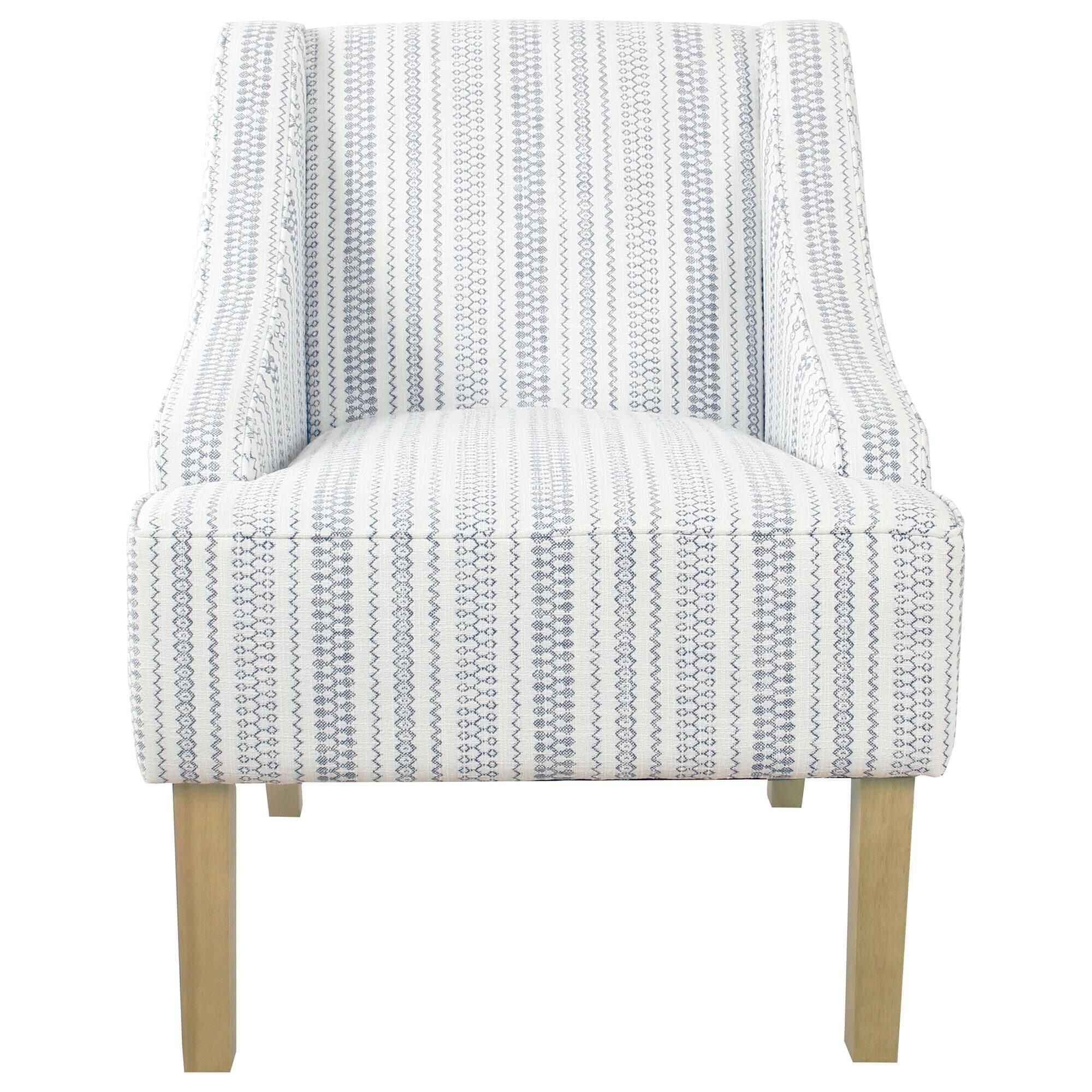 Homepop modern new arrivals swoop accent chair