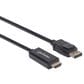 Manhattan 6" DisplayPort Male to HDMI Male Cable in Black, , large