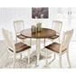 Ashley Wirloni 5-Piece Round Dining Set in Antique White and Brown, , large