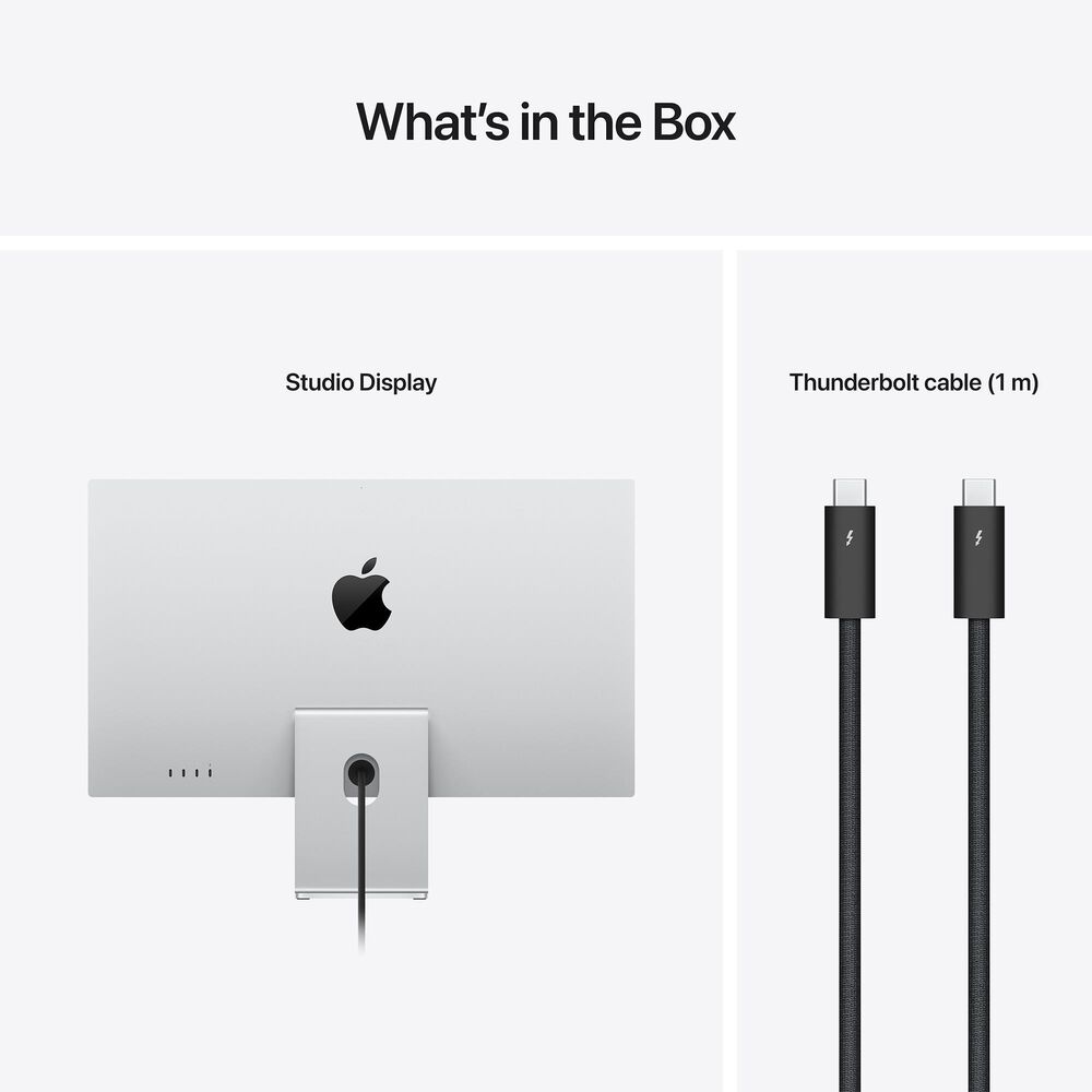 Apple Studio Display - Nano-texture glass - Tilt- and height-adjustable stand, , large