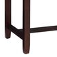 Linon Home Decor Claridge Counter Height Pub Table in Walnut Brown - Table Only, , large