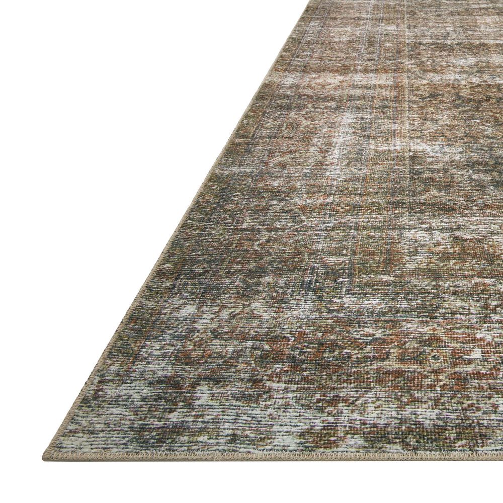 Amber Lewis x Loloi Billie 2&#39;3&quot; x 3&#39;9&quot; Tobacco and Rust Area Rug, , large