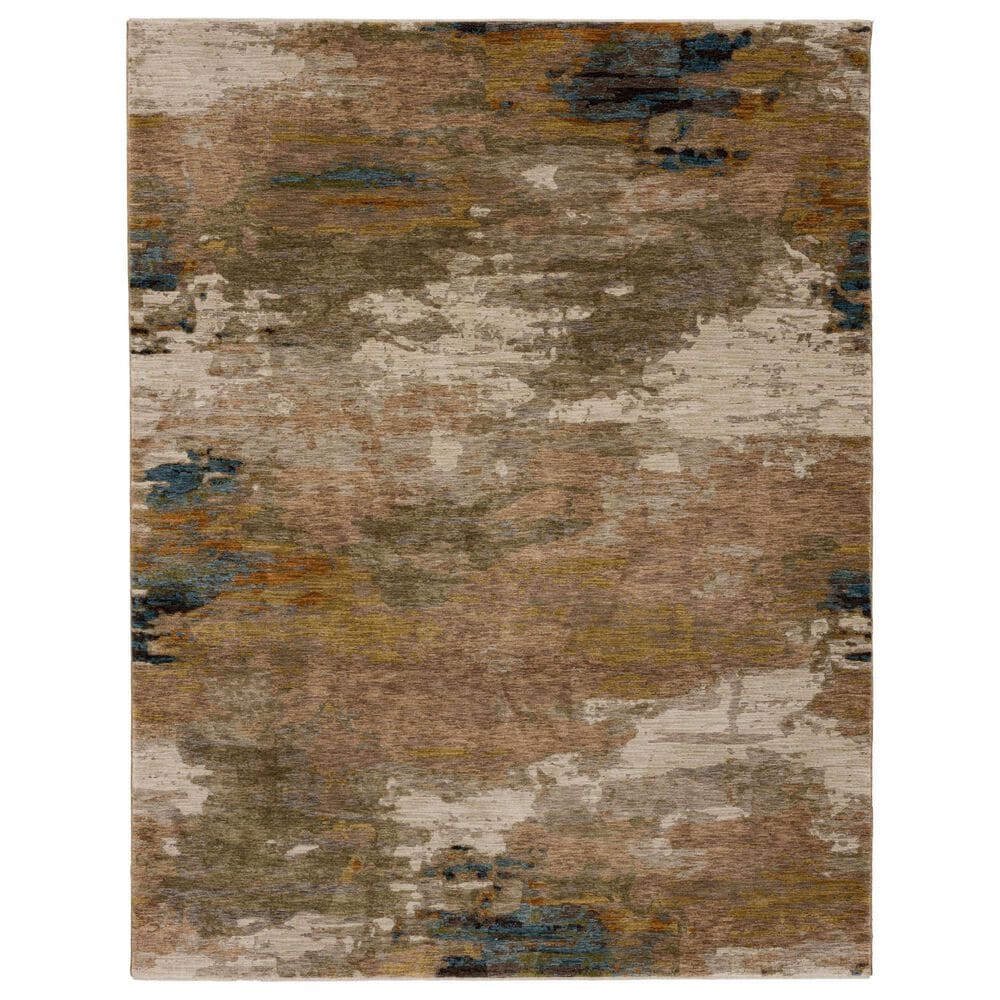Karastan Liora Cleo Neutral 10" x 14" Area Rug, , large